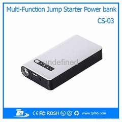 rechargeable best multi function car jump starter