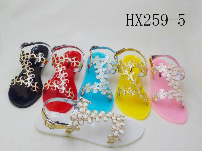 women's jelly shoes flip flops plastic shoes sandle