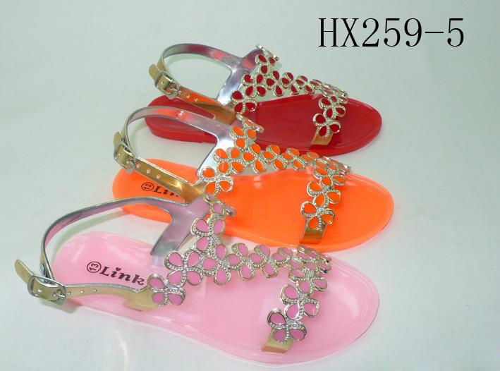 women's jelly shoes flip flops plastic shoes sandle 2