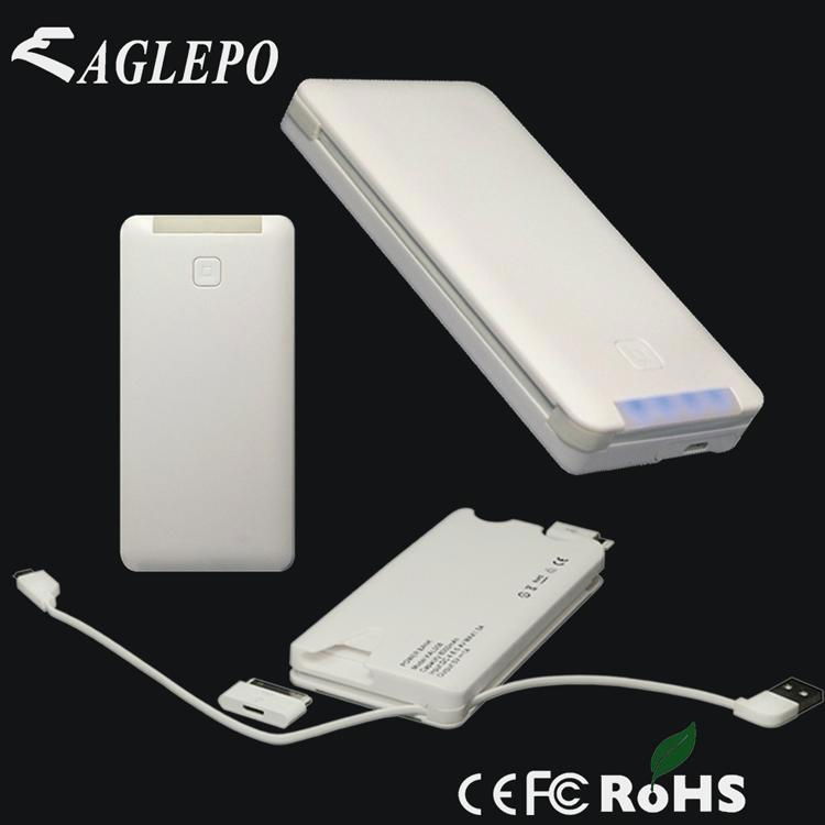 6000mAh for iPhone 6 mobile power bank charger