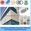 Building construction material aluminum curtain wall panels 5