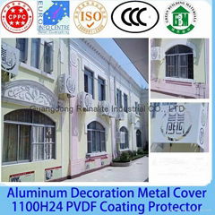 Air conditioner cover aluminum apartment decorative cover