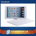 Bluetooth Keyboard 360 degreen rotation For ipad 5 Wireless keyboard  3