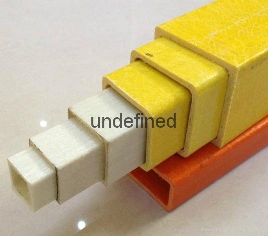 Light weight and high strength FRP square tubes 2