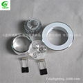 LED lighting parts ceiling light housing downlight housing aluminum alloy parts