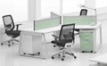 modern office division panel system white 5