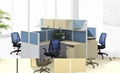 call center cluster office cubicles 4