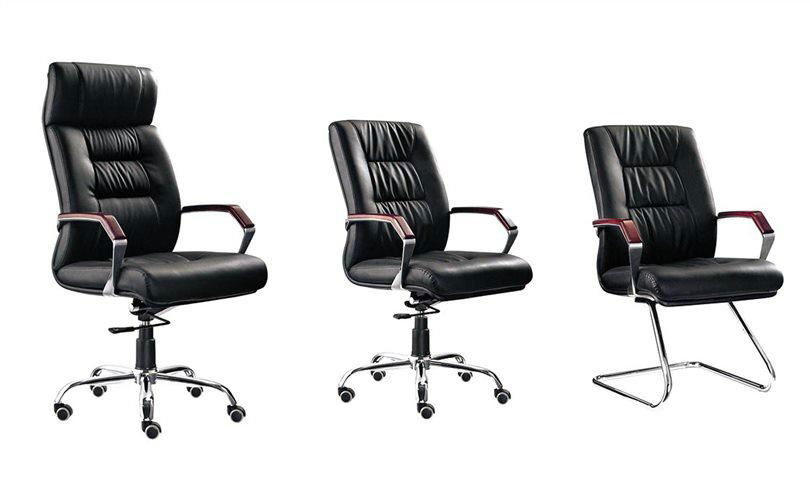 true seating concepts high back leather executive chair (CD-88303A) 4