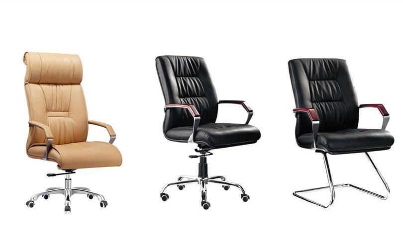 true seating concepts high back leather executive chair (CD-88303A) 2
