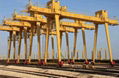 MG model Double beam gantry crane with hook