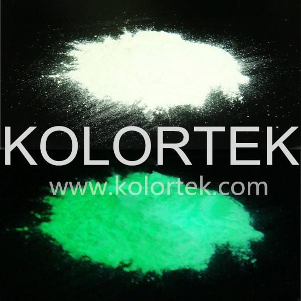 Glow in the dark pigments