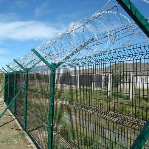 welded mesh panel fence
