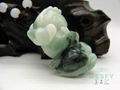 Certified  Natural Burmese Emerald jadeite PiXiu Jade Pendant 23.61 g Best Gifts 3