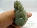 Certified Chinese Hetian Seed Jade Nephrite Longevity and Wealth  Men's Banzhi