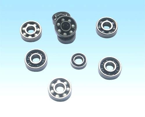 High Speed Steel Outer Ring Hybrid Ceramic Bearing Balls 25*42*9mm For Bycicle P 3