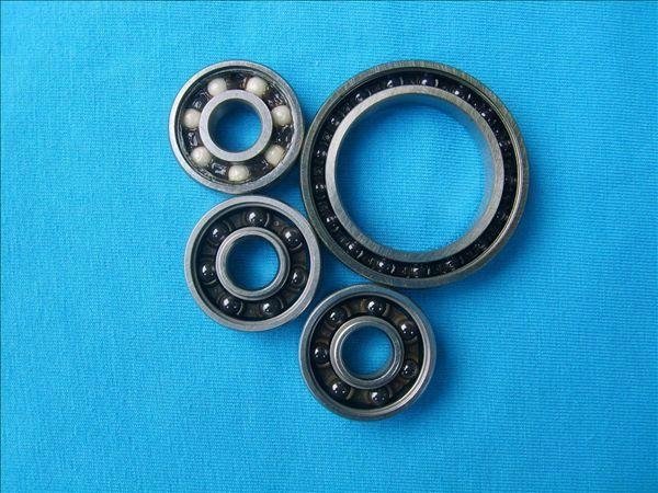 High Speed Steel Outer Ring Hybrid Ceramic Bearing Balls 25*42*9mm For Bycicle P 5