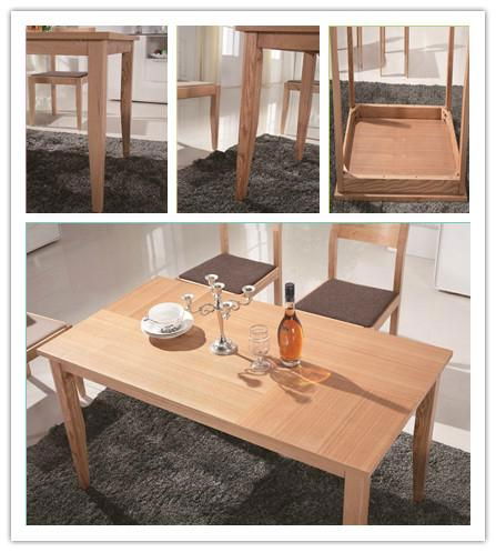 Home Furniture Solid Wood Dining Table 2