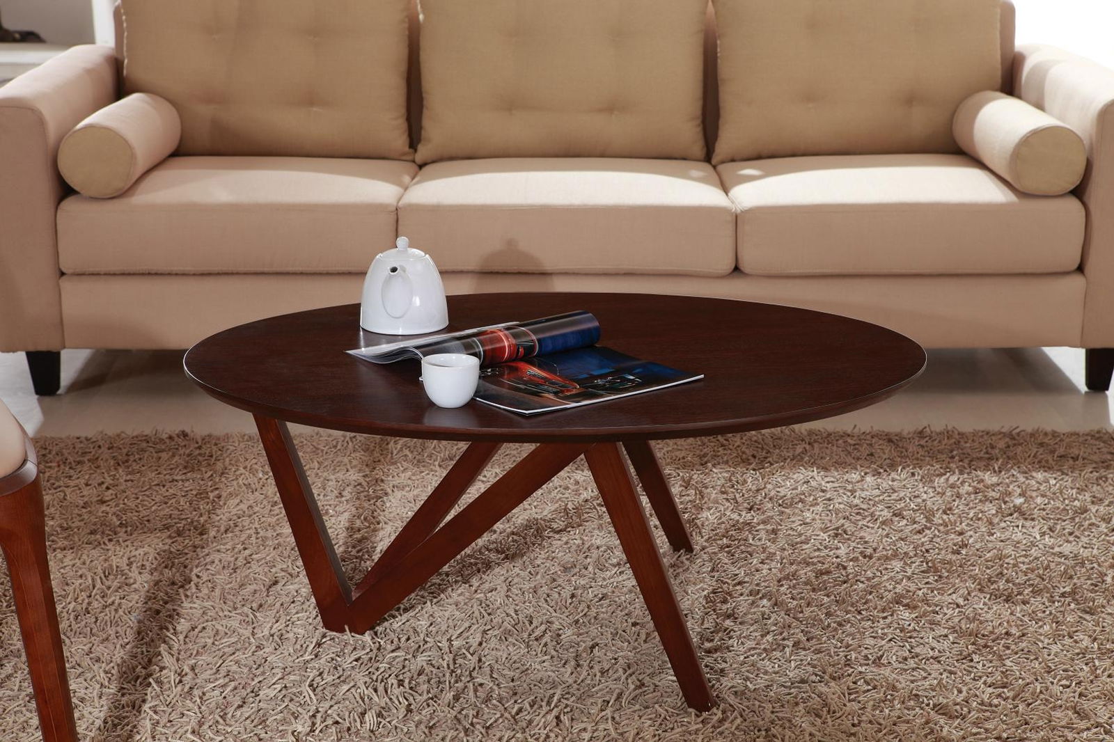 Home furniture Wood coffee table Tea table 3