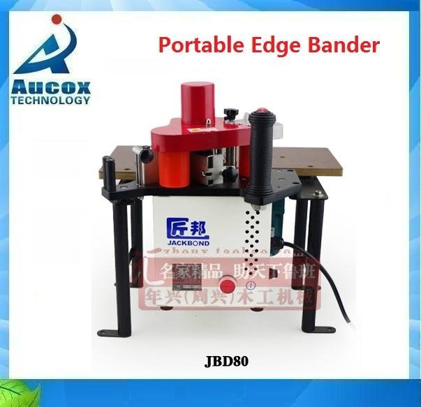 JBD80 Portable edge banding machine with speed control CE Certificate