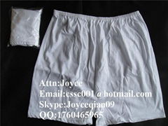 Disposable cotton boxer shorts