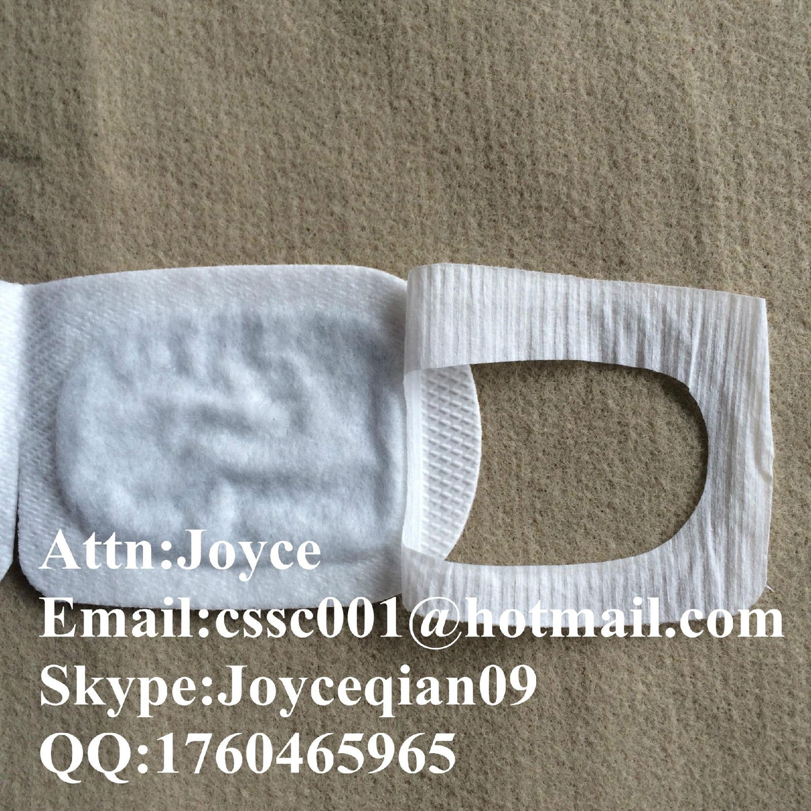 Elastic nonwoven fabric used for steam eye mask 3