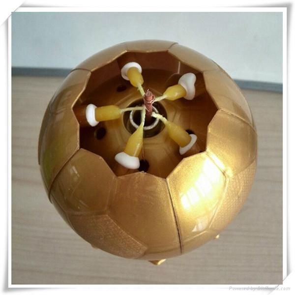 Fireworks Football Birthday Candle for Cake and party use 3