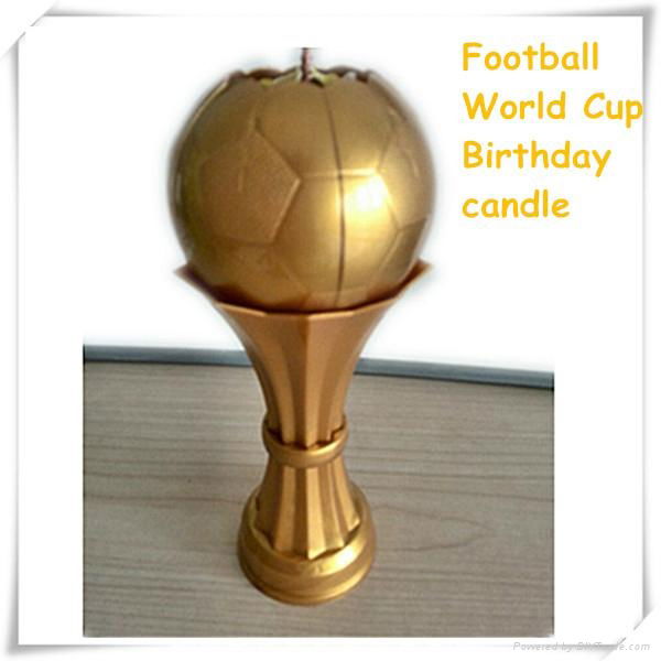 magic football birthday candle