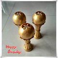 magic football birthday candle 4