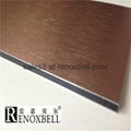 Brushed Series Aluminum Composite Panels for Curtain Wall 3