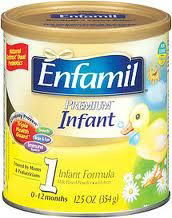  Enfamil Infant formula 