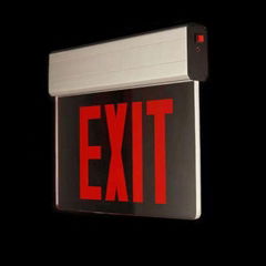 UL Certification Emergency EXIT Sign Light Warranty 3 Years