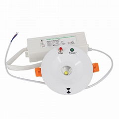 3Hours ufo led emergency downlight for hotel