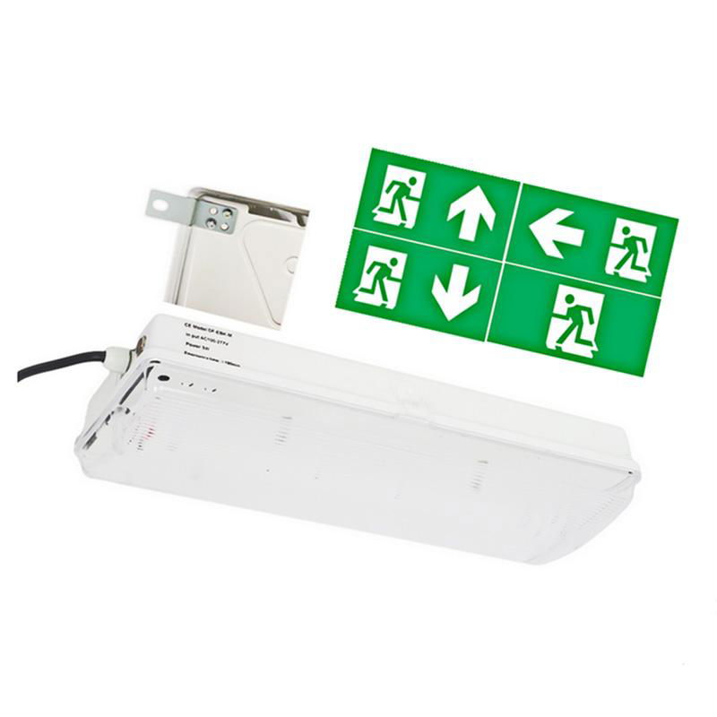 IP65 Waterproof Emergency Wall Light duration 180 Minutes 2