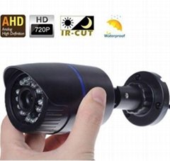 HD 1.0MP 720P 2000TVL IR-Cut Filter AHD Camera Waterproof Security CCTV Camera