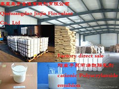  cationic Polyacrylamide emulsion 