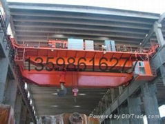 Double girder electric crane 