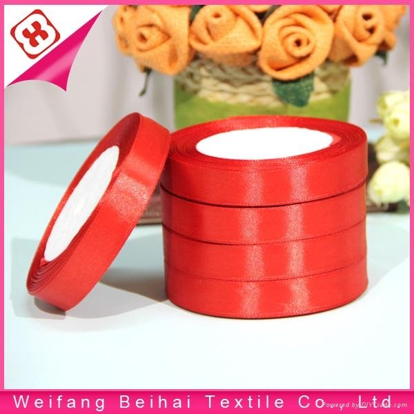 15mm double faced polyester satin ribbon