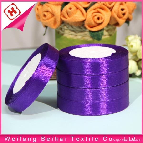 15mm double faced polyester satin ribbon 3