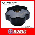 high quality mahinery handle knob with set screw pass rohs certification 
