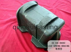 Leaf spring housing spr. Cushion housing 16T