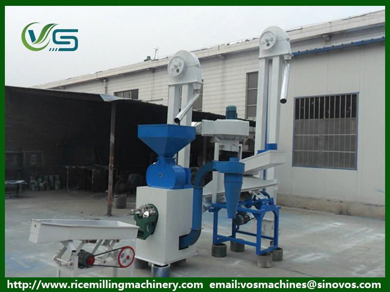 rice husker and rice miller in a whole rice mill machine rice milling machinery