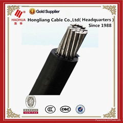 Aluminum conductor 0.6/1kV XLPE insulation aerial cable