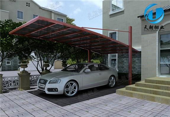 carport with aluminum frame 2