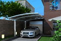 single carport with aluminum frame 4