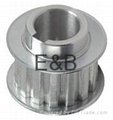 Timing-belt Pulleys Made of Aluminum Carbon Steel and Nylon  4