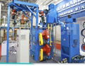 Q37 Series Overhead Rail Spinner Hanger Shot-blasting Machine