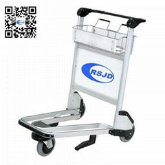 3 Wheels Passenger Hand Brake Airport L   age Trolley