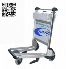 6063 high strength aluminum airport cart trolley airport l   age cart