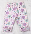 Baby girl cotton clothing set casual flower spring and autumn clothing  set velv 5