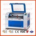 CO2 laser engraving cutting machine with CE and FDA